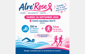 💗 Alre’Rose 2026 : Auray Natation se mobilise !