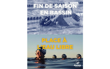 [EAU LIBRE] Les entraînements en bassin se terminent... La mer vous attend ! 🌊✨